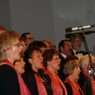 Gastauftritt des Gesangvereins Harmonie beim Konzert der Gemeindemusik Götzis