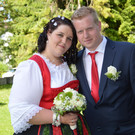 Silvia Schmid und Daniel Schuler feierten Hochzeit