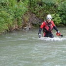Wasserrettung Sattelzug in Gasteiner Arche II