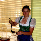 Eine feine Bowle als Aperitif.JPG