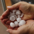 Hagel und Gewitter beenden Sonnenschein