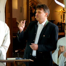 Kurt Fischer hielt wie immer die passenden Worte bereit.JPG