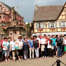 Jubiläumsausflug des Seniorenring Göfis zum Kaiserstuhl/Elsass