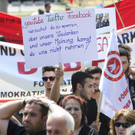 Erdogan-Demos in Wien: Erste Bilder