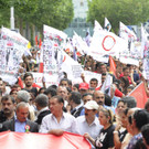 Erdogan in Wien: Weitere Bilder der Gegendemos 