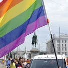 "Regenbogenmarsch": Demo bei Staatsbesuch von Wladimir Putin in Wien