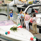Bootstaufe beim Motorboot-Segelsportverein Rheindelta 