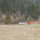 Bilder der Absturzstelle