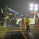 Hubschrauberabsturz auf US-Autobahn