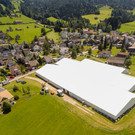 Landesfeuerwehrfest 2014 in Alberschwende: Aufbau