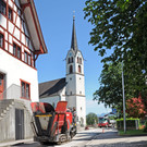 Neuer Belag für die Kirchstraße Gaißau