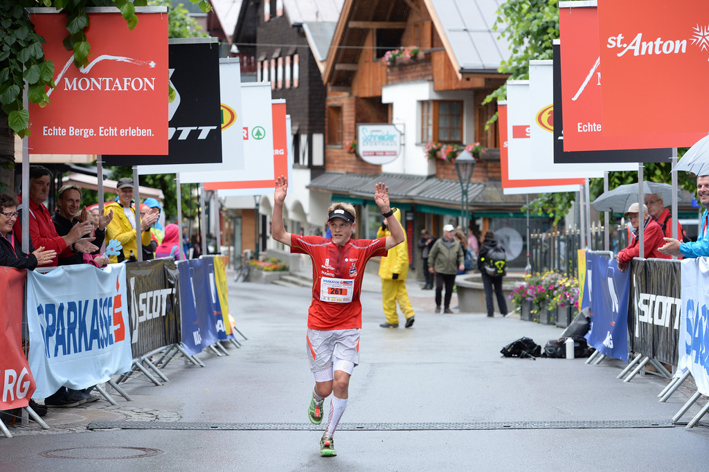 Der Deutsche Stephan Hugenschmidt gewann den Montafon Arlberg Marathon 2014 powered by Sparkasse in einer Zeit von 3:14:47,0.