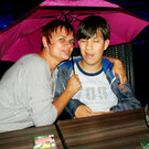 Lukas und seine Mama sind Concordia-Fans.JPG