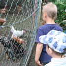 Kindergarten auf Besuch bei Frau Kuster