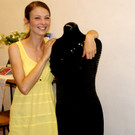 Stephanie Wladika stellte ihre Modelle aus.JPG