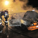 Nächtlicher Fahrzeugbrand auf der S5 in Niederösterreich