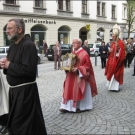 Prozession vom Dom zum Kapuzinerkloster