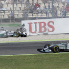 Hamilton-Crash in Hockenheim