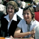 Vizebürgermeisterin  Erika Burtscher mit Landtagsvizepräsidentin Dr. Gabriele Nussbaumer
