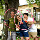 Zirkusluft im Feldhotel.JPG