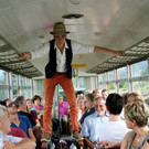 Ein  Alpenflug mit dem Rheinbähnle