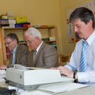 Wahlhelfer in Höchst.