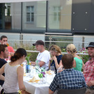 Grillabend im Café Lila