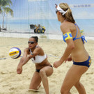 Beach-Volleyball: Lisa Chukwuma und Stefanie Schwaiger 