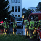 Sicherungskasten in Dornbirner Firma in Flammen