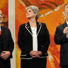 Bundespräsidentenwahl 2010: Die drei Kandidaten nach der Wahl im TV