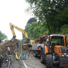 Baumaßnahmen an der Hauptwasserleitung Bregenz-Lochau