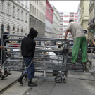 Hausbessetzung in Wien: Erste Bilder der Räumung