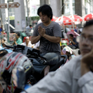 Proteste und Anschläge in Bangkok