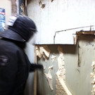 Polizeifotos aus dem Inneren: Hausräumung Pizzeria Anarchia