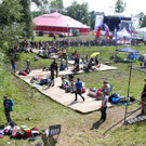 Zeltaufbau 