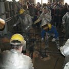 Glockenguss in Passau 2010