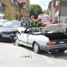 Verkehrsunfall mit drei Verletzten in Götzis