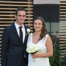 Sandra Eberle und Gregor Mayr haben geheiratet