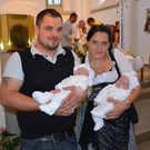 Isabella und Ben Einspieler empfingen die Hl. Taufe