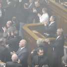 Handgemenge im Ukrainischen Parlament