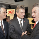 65 Jahre ÖGB - Gratulation von Fischer und Faymann