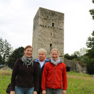 Helikopter auf der Tostner Burg  