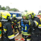 Feuerwehr-Übung in Münchendorf: Bilder