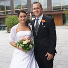 Stefanie Miko und Daniel Helfer