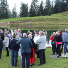 "Pointen und Püree" in der Falbastuba