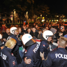Demo in Wien gegen Überstellung von Schubhäftling