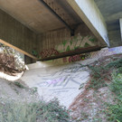 Graffitikunst unter der Autobahn Altenstadt