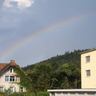 Regenbogen über Levis