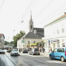 Wasserrohrbruch in Wien-Hütteldorf