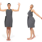 Dreifaltenkleid aus Coolwool aus der SS10 Damenkollektion um € 165,-